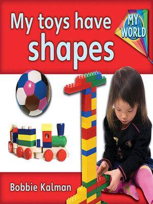 cover image of My toys have shapes